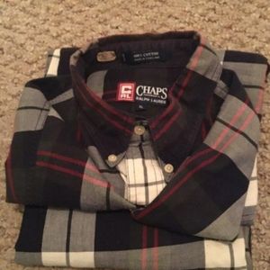RALPH LAUREN CHAPS BUTTON UP SHIRT XL